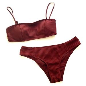 A&F bandeau bikini